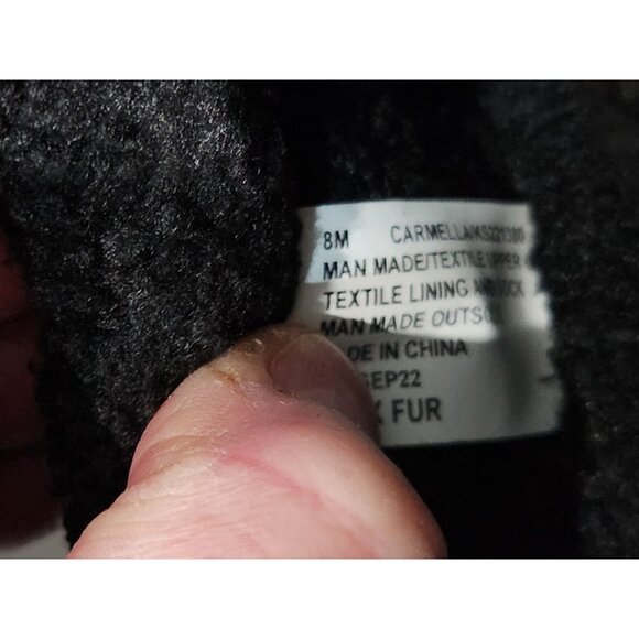 NEW Kensie Carmella Waterproof Black Rain Bootie/8M - Picture 9 of 9